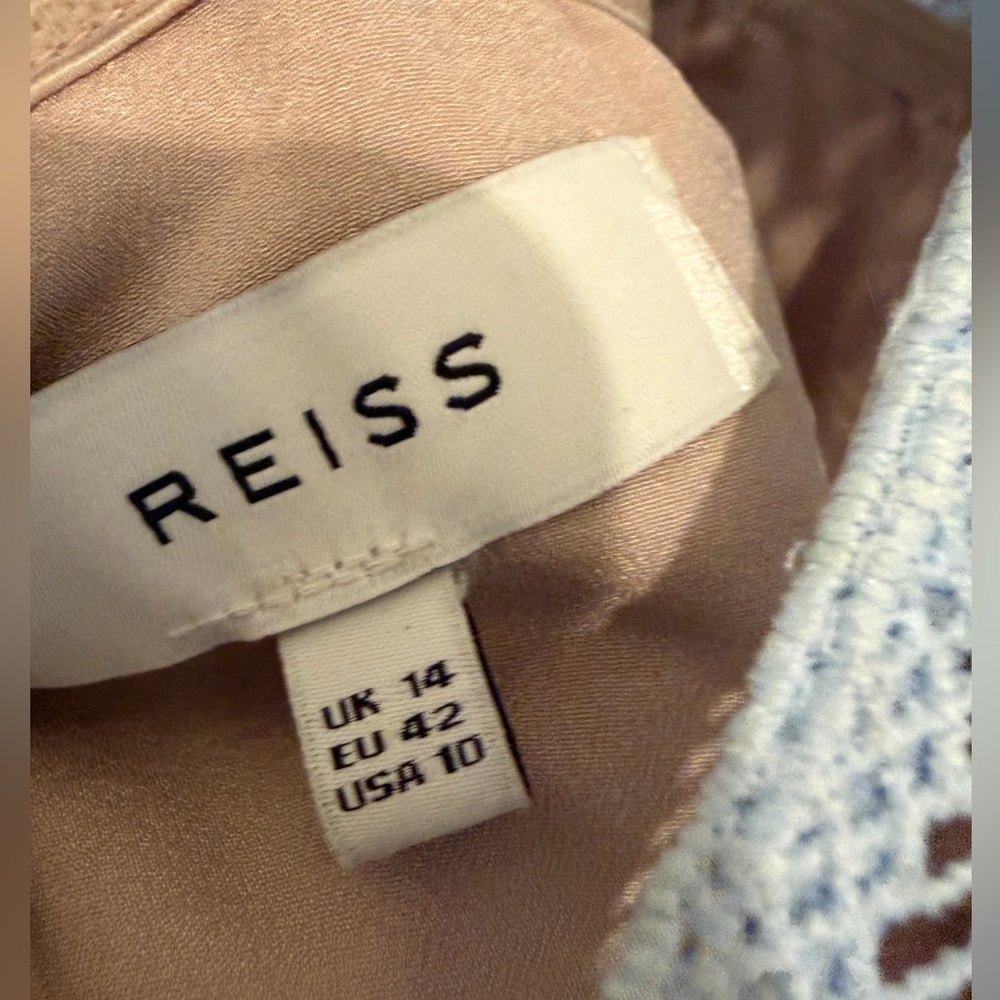 Reiss powder blue cocktail/wedding party dress - Picture 4 of 4